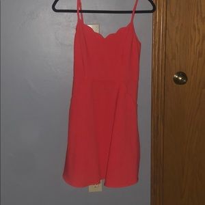 Super pretty never worn red mini dress